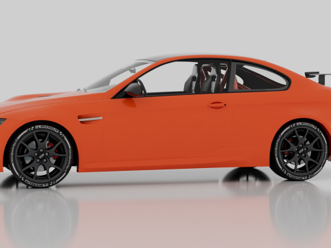 M3 GTS 3D Model