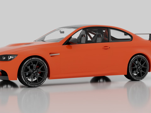 M3 GTS 3D Model