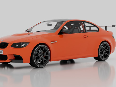 M3 GTS 3D Model
