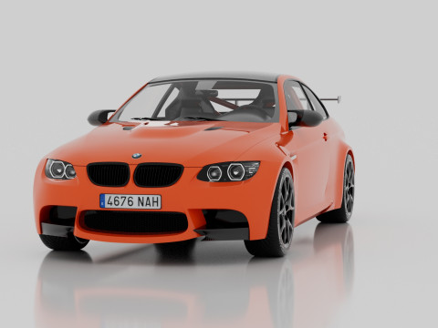 M3 GTS 3D Model