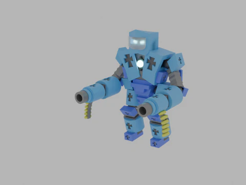 Mecha robot 3D Model