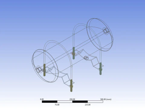 Air brake tank 3D Model