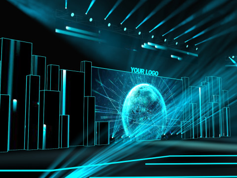 Event Stage 01 Design 3D Model