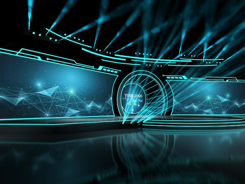 Event Stage 02 Design 3D Model