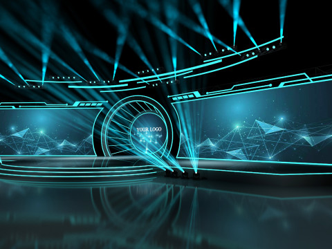Event Stage 02 Design 3D Model