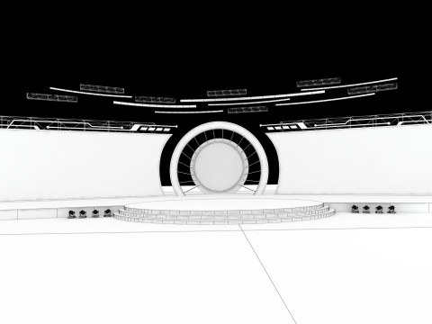 Event Stage 02 Design 3D Model