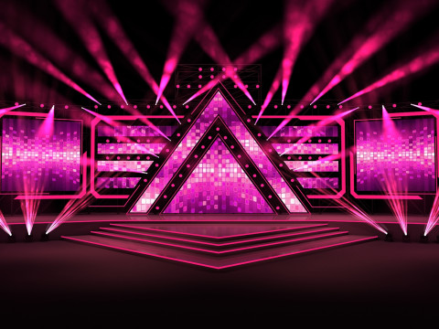 Concert Stage 01 Design 3D 모델