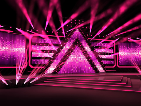 Concert Stage 01 Design 3D Model