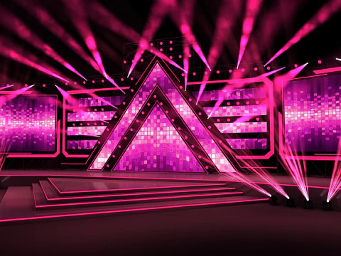 Concert Stage 01 Design 3D Model