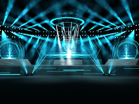 Event Stage 04 Design 3D 모델