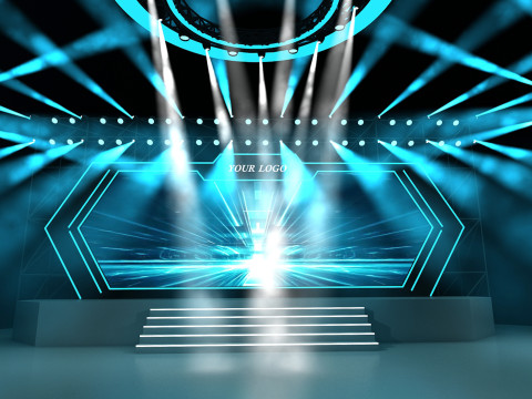 Event Stage 04 Design 3D Model