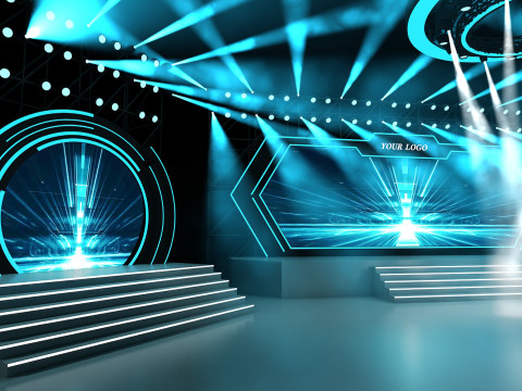 Event Stage 04 Design 3D Model