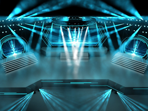 Event Stage 04 Design 3D Model