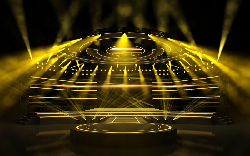 Event Stage 05 Design 3D Модель .c4d .max .obj .3ds .fbx .stl .blend 