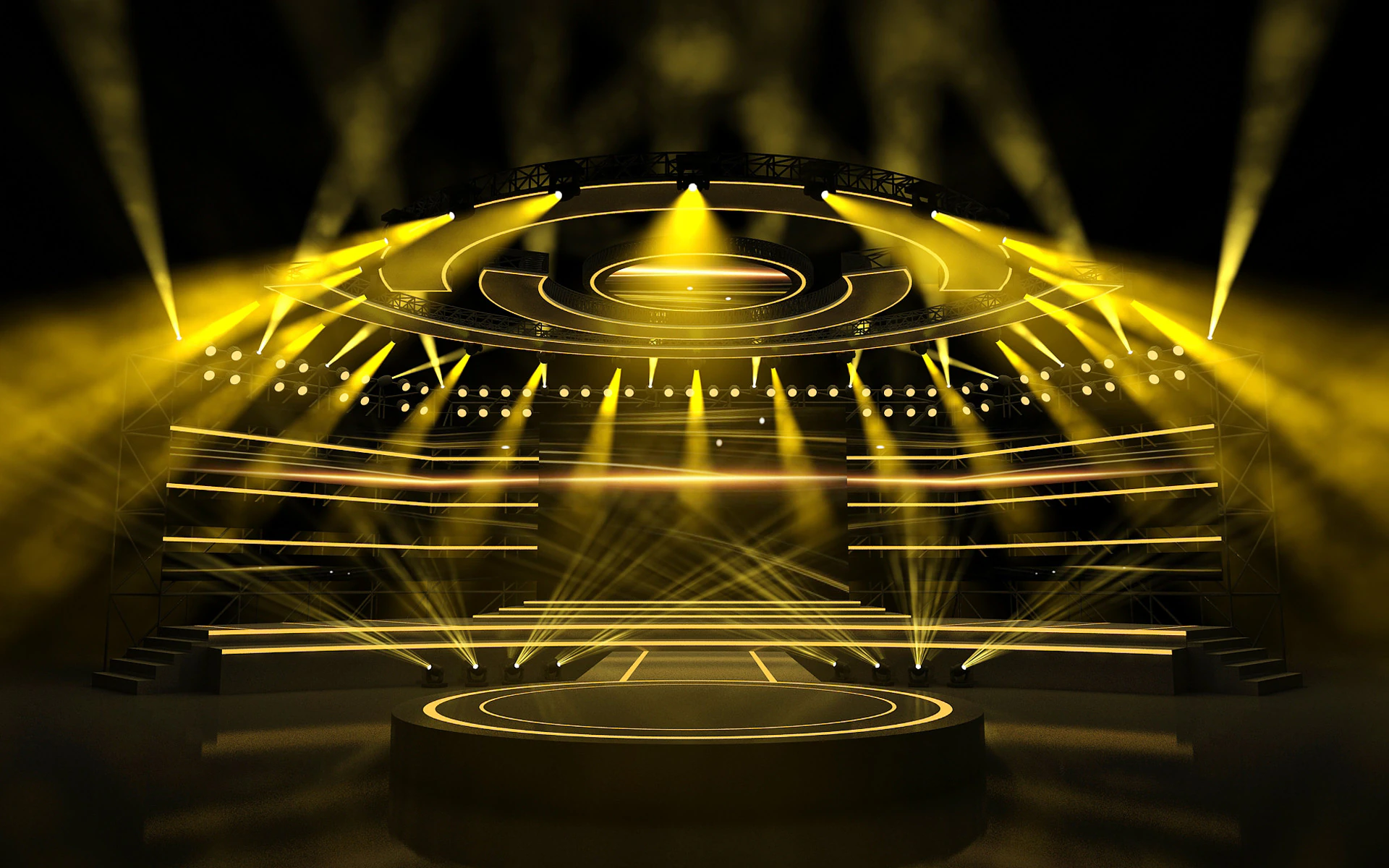 Event Stage 05 Design 3D Model .c4d .max .obj .3ds .fbx .stl .blend 