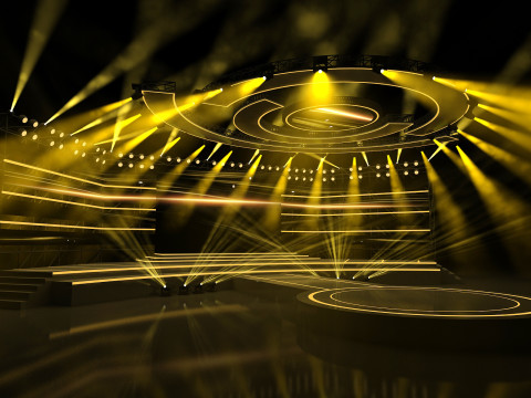 Event Stage 05 Design 3D Модель