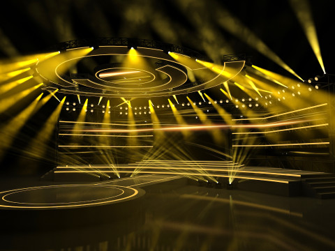 Event Stage 05 Design 3D Модель