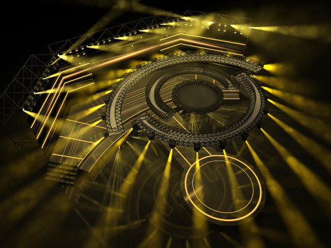 Event Stage 05 Design 3D Модель