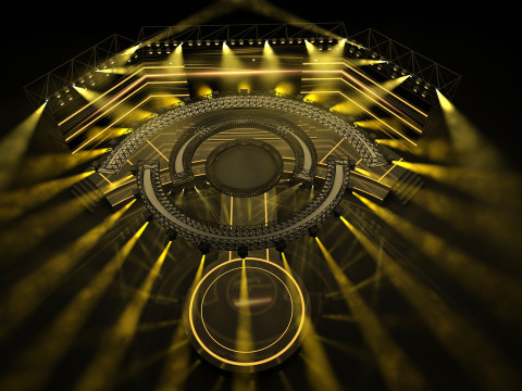 Event Stage 05 Design 3D Модель