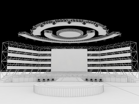 Event Stage 05 Design 3D Модель
