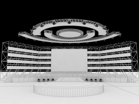 Event Stage 05 Design 3D Model