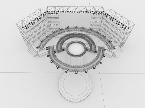 Event Stage 05 Design 3D Модель