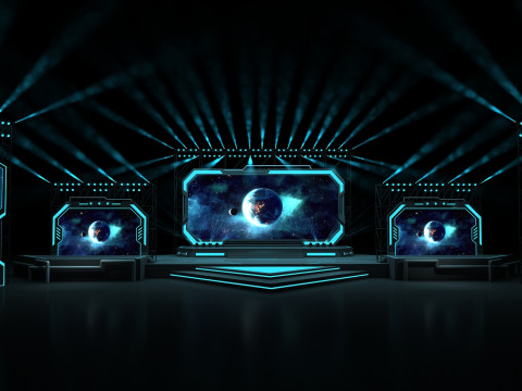 Event Stage 06 Design 3D Модель
