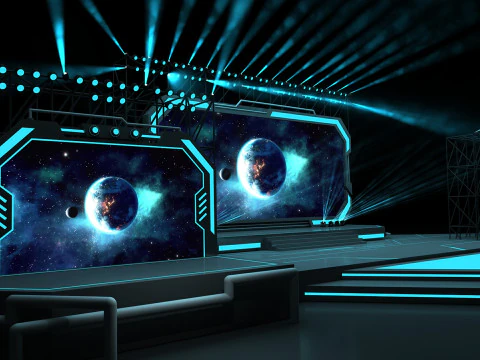 Event Stage 06 Design 3D Model