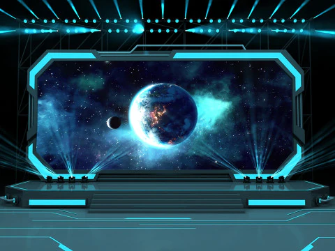 Event Stage 06 Design 3D Model