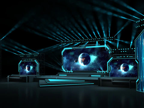 Event Stage 06 Design 3D Model