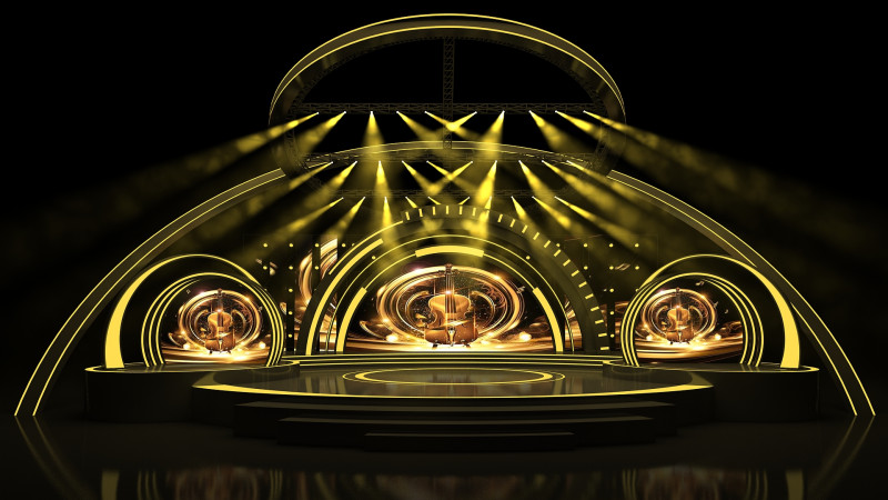 Concert Stage 02 Design Modelo 3D .c4d .max .obj .3ds .fbx .stl .blend 