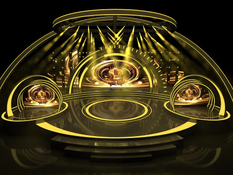 Concert Stage 02 Design 3D Model