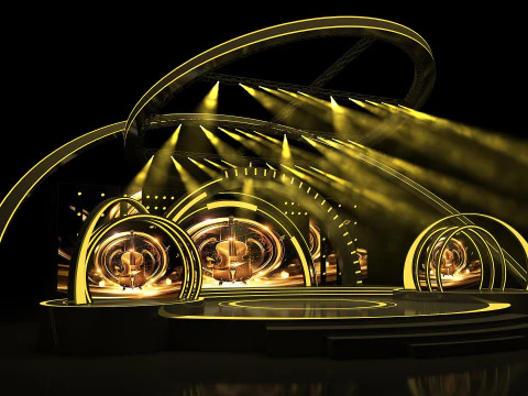 Concert Stage 02 Design 3D Model