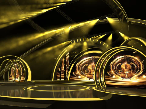 Concert Stage 02 Design 3D Model