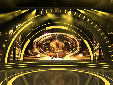 Concert Stage 02 Design Modelo 3D