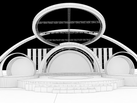 Concert Stage 02 Design Modelo 3D