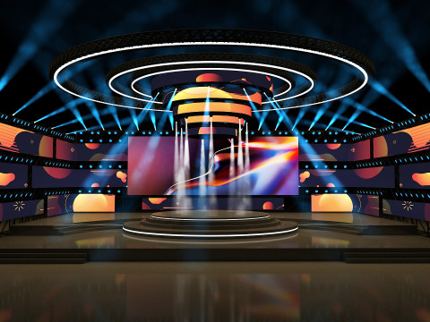 Event Stage 08 Design 3D 모델