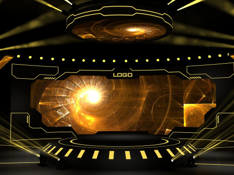 Event Stage 09 Design 3D Model