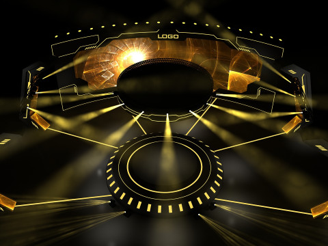 Event Stage 09 Design 3D Model