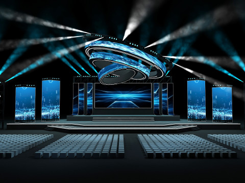 Event Stage 10 Design 3D 모델