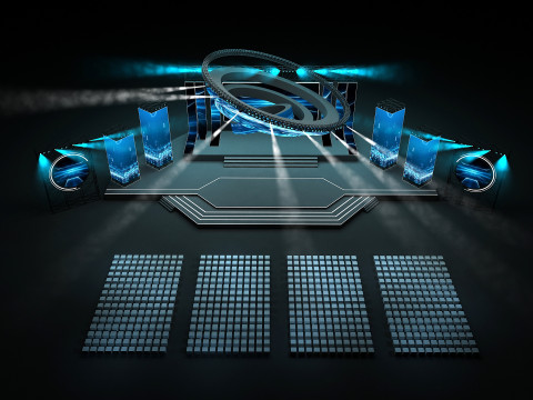 Event Stage 10 Design 3D 模型