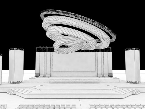 Event Stage 10 Design 3D 模型