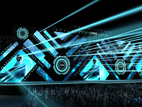 Concert Stage 03 Design 3Dモデル