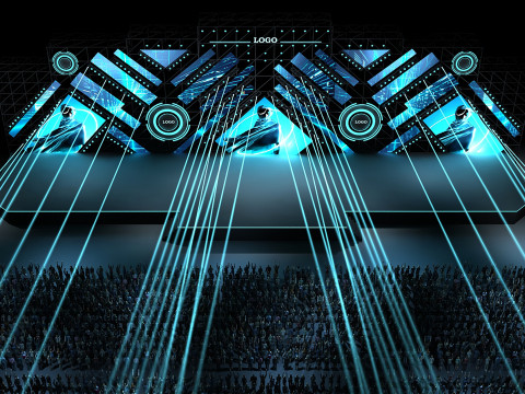 Concert Stage 03 Design 3Dモデル
