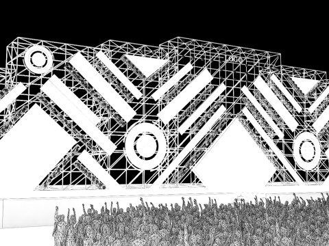 Concert Stage 03 Design 3Dモデル