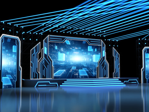 Event Stage 12 design 3D Модель