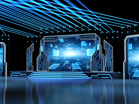 Event Stage 12 design 3D Модель