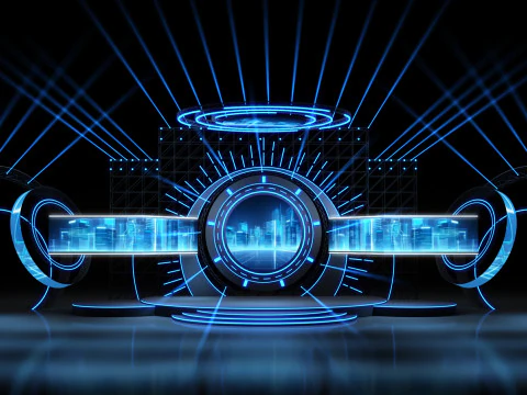 Event Stage 13 Design 3D Model