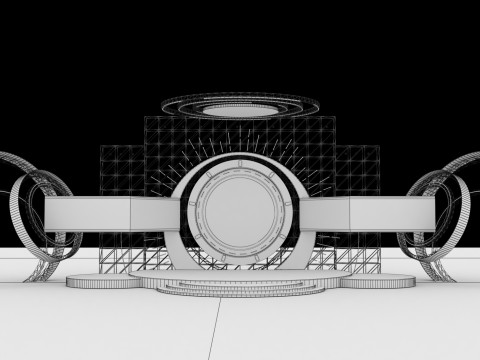 Event Stage 13 Design 3D Model