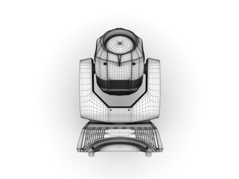 Stage Lighting Collection Model 3D